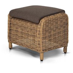 "Толедо" пуф с подушкой, соломенный 4 Si S