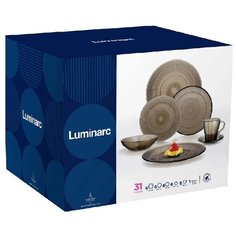 Столовый набор ЛУИЗ ЭКЛИПС 31 предмет Luminarc