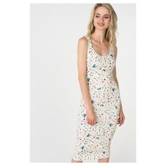 Платье-майка Trendy Angel TAO-0025 женское Цвет Желтый Цветы р-р 44-46 M