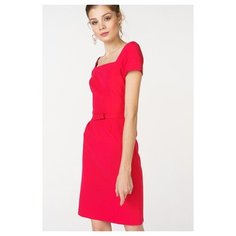 Платье La Vida Rica 5900 женское Цвет Красный Однотонный р-р 50