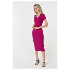 Платье-футболка Trendy Angel TASS18D0035D женское Цвет Фиолетовый Однотонный р-р 42-44 S