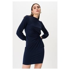 Платье Vero moda 10212687 женское Цвет Синий Navy blazer Однотонный р-р 46 M