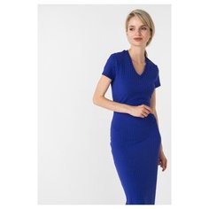 Платье-футболка Trendy Angel TASS18D0035Р женское Цвет Синий Однотонный р-р 48-50 XL