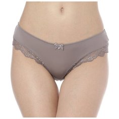 Vis-a-Vis Трусы бикини классика c кружевными вставками, размер L, dove