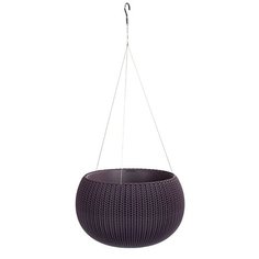 Горшок для цветов подвесной COZY M фиолетовый Keter