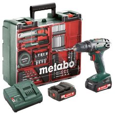 Аккумуляторная дрель-шуруповерт Metabo BS 14.4 Set 2x2Ач