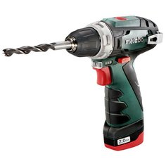 Аккумуляторная дрель-шуруповерт Metabo PowerMaxx BS 10.8В 2x2Ач