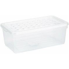 Ящик для хранения TEXTILEBOX 5.7л 34x20x13 прозрачный Curver