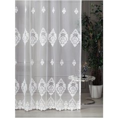 Штора/Тюль с вышивкой Magiza арт.32102 500*270, белый