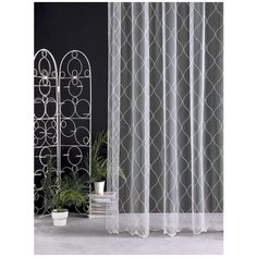 Штора/Тюль с вышивкой Magiza арт.25042 500*270, белый