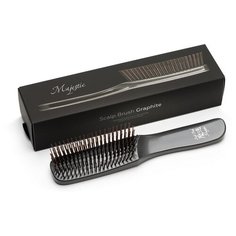 Расческа Majestic Graphite универсальная для всех типов волос