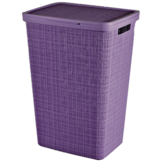 Корзина для белья JUTE 58л темно-фиолетовый Curver