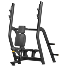BRONZE GYM H-025B Скамья для жима вертикальная (черный)