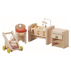 Набор Plan Toys "Мебель для детской комнаты кукольного дома" (7329)