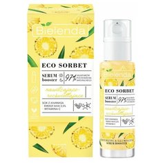 ECO SORBET Pineapple Сыворотка увлажненяющая с эффектом осветления, 30 мл Bielenda