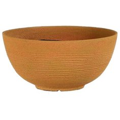 Кашпо-чаша АННЕК, полипропилен, песочная, 12х25 см, Edelman 1054836