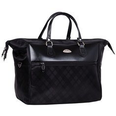 Дорожная сумка 7063с серая клетка Polar