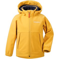 Детская куртка Didriksons Dellen жёлтый цитрус 120