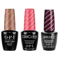 Набор для маникюра OPI Gel Color