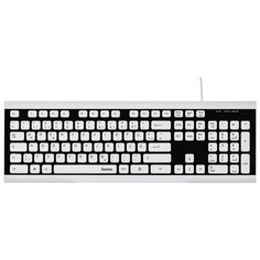 Клавиатура HAMA Covo USB Black+White