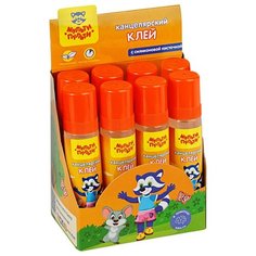 Мульти-Пульти Клей канцелярский с силиконовой кисточкой LG_33736 12 шт