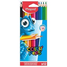 Maped Карандаши цветные пластиковые 12 цветов (862702)