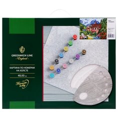 Greenwich Line картина по номерам "Лето в Баварии" 40х50 см