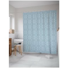 Штора для ванной JoyArty Геометрическое море 180х200 (sc-16882)