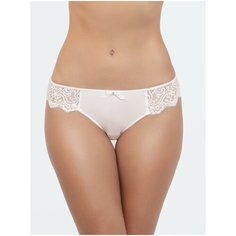 Vis-a-Vis Трусы бикини низкой посадки Delicate с кружевом, размер L, ivory