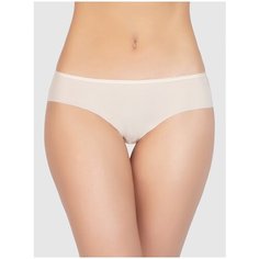 Vis-a-Vis Трусы бикини низкой посадки с прозрачными вставками, размер M, beige