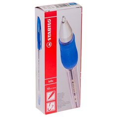 STABILO Набор шариковых ручек Bille 508, 10 шт., 0.38 (508F1041), синий цвет чернил