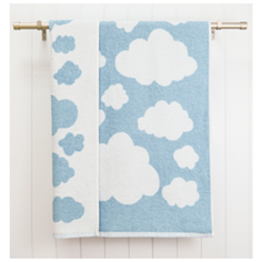 Полотенце детское махровое Belezza Sky хлопок 70*130 см голубое