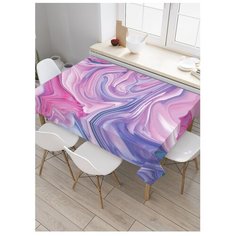 Скатерть прямоугольная "Смещение красок" из сатена, 180x145 см Joy Arty