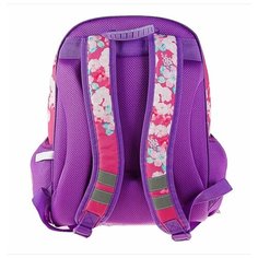 Ранец каркасный Flowers в розово-сиреневых тонах ПСВ Холдинг