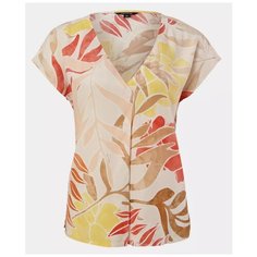 Футболка Comma, размер 46 (3XL), коралловый