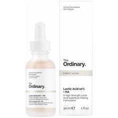 Сыворотка-пилинг с молочной кислотой The Ordinary Lactic Acid 10% + HA, 30 мл