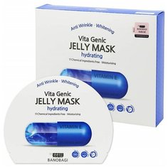 BanoBagi Vita Genic Hydrating Jelly Mask - Маска тканевая с витамином Е на основе липосомного желе, 5шт.