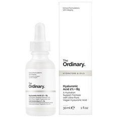 Сыворотка с гиалуроновой кислотой для увлажнения The Ordinary Hyaluronic Acid 2% + B5, 30 мл