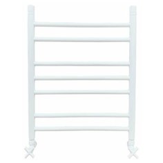 Водяной полотенцесушитель Ника Classic ЛП (г2) 60x50 белый матовый Nika