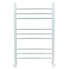 Водяной полотенцесушитель Ника Classic ЛП (г2) 80x50 белый матовый Nika