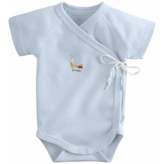 Боди Наша мама размер 62, голубой