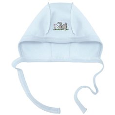 Чепчик Наша мама размер 35-38(56), голубой