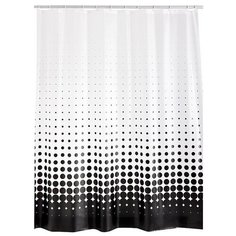 Штора для ванной RIDDER Blacky 180x200 черный