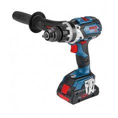 Аккумуляторная ударная дрель-шуруповерт BOSCH GSB 18V-110 C Li-ion 5 А·ч 18 В x2 L-BOXX