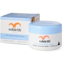 Rebirth Emu Anti-Wrinkle Cream Крем для лица от морщин с маслом эму и фруктовыми кислотами, 100 мл