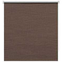Рулонные шторы BLACKOUT / БЛЭКАУТ 40 см х 160 см Коричневый Шантунг DECOFEST