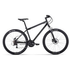 Велосипед FORWARD SPORTING 27,5 3.0 disc (27,5" 21 ск. рост 19") 2020-2021, черный, RBKW1MN7Q020