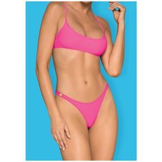 Раздельный женский купальник Mexico Beach, розовый M Obsessive