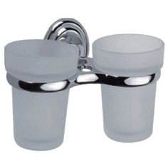 Стакан для зубных щеток Solinne Classic 2546.101, хром/сатин