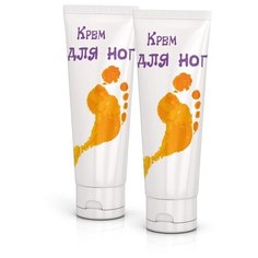 Крем для ног 3 в 1 с ментолом, корой дуба и маслом эвкалипта, 75 мл (2шт.) Organic Labs